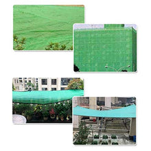 zhoufeng Tenda Tenda Panno 85% Ombra con Occhielli, Patio Ombra Netto della Copertura vegetale, Serra Fienile o Kennel (Color : Green, Size : 2X10M/6X32FT)