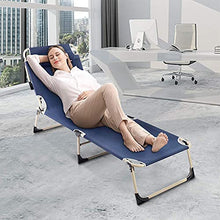YQZ Sedia reclinabile Pieghevole a gravità Zero, Sedia reclinabile da Salotto all'aperto Portatile Semplice Letto per pisolino, Sdraio Pieghevole da Giardino con Cuscino Ultra Confortevole