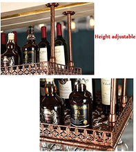 Classico Parete industriale montato Loft Retro Iron & Wine Bottle |CALICE Rack Bar Shelf attaccatura del supporto di archiviazione Mensola contatore caldo decorazione 24 ~ 48 for ristoranti, bar (Colo