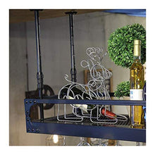 Chunjiao Cremagliera di bicchiere da vino creativo, rack del calice, portabicchieri a testa sottosopra, porta in vetro appeso, barra del vino europeo Barre del bicchiere di vino, capovolgimento del bi