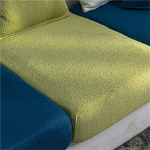 Copriseduta Divano Impermeabile, Copricuscini Seduta, Fodera Coprisedile, Protezione del Cuscino Sedile del Divano Lavabile, Copriseduta Indipendente (Generale 1-posti,Giallo)