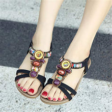 Women's Casual Strappy Sandal Donna Sandali Bassi, Moda Comode Morbido Antiscivolo Ciabatte Casa Infradito, Punta Aperta Spiaggia Esterno Scarpe Piatto Tonda Scarpe Comodi Tinta Unita,A,37