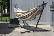 Vivere Do UHSDO8-25 Amaca con Supporto Brasiliana, Cotone, 250 cm, Portata 200 kg Borsa da Trasporto inclu, Luna Doppia, Desert Moon