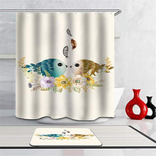 LIYAN Combinazione Bagno. Immagini Chiare E Colori Vivaci Rendono Il Tuo Bagno Pieno di Vita. Accessori da Bagno. Fiori. Cuculo.