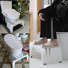 Niduo Bear Home Toilet Poggiapiedi, Bagno Step Up Sgabello Plastica Step Step Sgabello Antiscivolo Fornisce Sollievo dalla Stitichezza E dal Gonfiore,Giallo