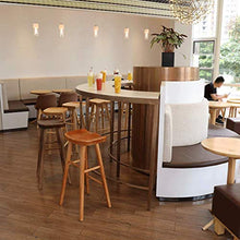 XHCP Bancone da Cucina Sgabelli da Bar Sgabello da Bar in Legno con poggiapiedi Seggiolone Casual Moderno per la casa per bancone Caf & eacute; Kitchen Breakfast Pub, 3 Colori - (altezz