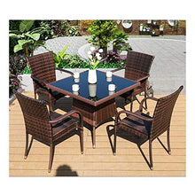 Tavolo in vimini in rattan mobili in patio e set s Mobili da giardino in rattan mobili da giardino set patio rattan tavolo da pranzo set da tavolo in vimini weave tavolino da caffè conversazione patio