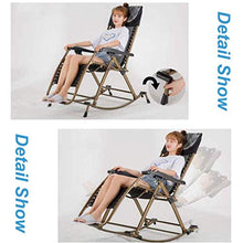 XLYYHZ Sedia Zero Gravity Sedie a Dondolo Giardino Esterno per Adulti Relax Comfort | Lettino da Giardino con poggiapiedi Regolabile e Schienale reclinabile | Sedia reclinabile Pieghevole per Sedia