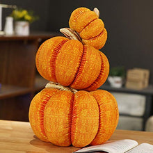 YiXing 1 pz 15 CM Simulazione Zucca Peluche Peluche Farcito Morbido Verdura Bambola Divano Cushaw Cuscino Bambini Halloween Home Decor