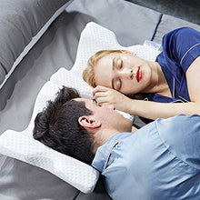 HXY Cuscino per Il Collo ABS Scheletro in Acciaio plastico, Coperchio Lavabile in Memory Foam ipoallergenico, Ideale per Il Riposo a Riposo Supporto per la Schiena/Testa e Mento