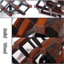 LHQ-HQ Wine Rack Hanging Cup Holder Capovolto Vino scaffale di Legno Solido della Famiglia Cantina