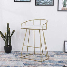 Bar Stool Con schienale del sedile Spugna for la prima colazione ripiano della cucina e la casa Nero Moderno Sgabelli ferro for Abitare Attività Cucine poggiapiedi Sedie da pranzo pub Gambe Industrial