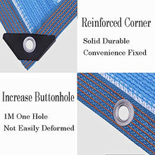 CYY Rete Ombreggiante 7x26ft / 2x8m, Panno per Protezione Solare a Strisce Resistente Ai Raggi UV 85%, Coperture Balcone Cortile (Dimensioni Multiple)
