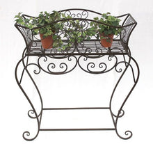 DanDiBo Porta Fiori 85 cm Panca Fiori 12554 XL Metallo Scaffale Fiori Tavolinetto Tavolo