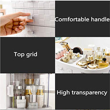ACEWD Organizzatori di Trucco E di Stoccaggio, Gioielli E Espositore Cosmetico, Scatola di Immagazzinaggio Dell'organizzatore di Cosmetici di Grande capacità