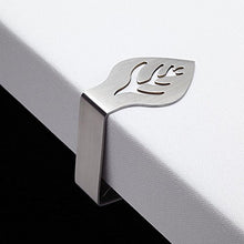 Clip per tovaglia, 4 o 6 pezzi, morsetti decorativi in acciaio inox, per tovaglia, per casa, picnic, barbecue, matrimoni, fai da te (4 pezzi)
