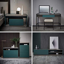 Luqifei Comodini Soggiorno Camera Home Accessori for Ufficio 2 -Drawers Malachite Verde mobili Ash Tavolino Comodino Divano Laterale Ripiani espositivi Fatto per durare per Camera da Letto