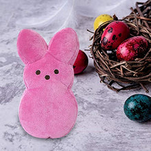 XSDF 1 pezzo di peluche coniglietto pasquale simulazione animale cuscino masticazione animale regalo interattivo (15 cm, viola)