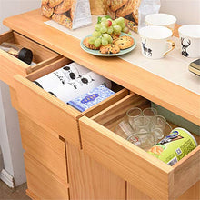 GFBVC Credenza Buffet Accent Ingresso Bar Gabinetto Bagagli Voce della Tabella Living Dining Room (Color : Wood, Size : 81x35x82cm)