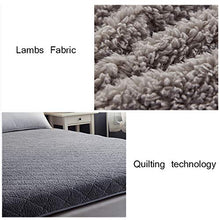 Spesso Peluche Materasso Tatami,Tradizionale Morbido Traspirante Tappeto da Pavimento Tatami Giapponese Futon Materasso Letto per Casa Dormitorio Studentesco Grigio 150x190cm(59x75inch)