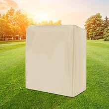 Coprisedile Altalena per Amaca da Giardino con Custodia Coperchio Altalena per Esterni, Coperchio Altalena a Due posti, per Esterno per Giardino Accessori per Patio Altalena(Beige)
