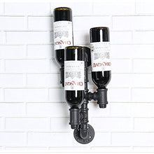 ZfgG Cremagliera creativa del vino della metropolitana creativa, scaffale di cremagliera del vino della cremagliera di esposizione della parete personale esposta al muro, retro decorazione decorativa