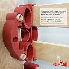 Venixsoft Rete Letto Singola Fissa MOD Sogno, Regolatori Rigidità, Gambe 34, Legno, 80 x 200 cm