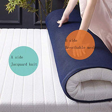 GPWDSN materassi futon Doppi, futon Materasso, Materasso per Pavimento Giapponese Materasso futon Singolo Doppio Rivestimento Pieghevole Topper materassi futon Pavimento, 150 cm Volte; 200 * 6 cm