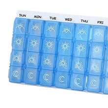 Contenitore elettronico per pillole portatile settimanale medicina organizzatore intelligente promemoria