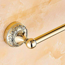 PYROJEWEL A Parete Rack Rail da Bagno cremagliera Rack Appendiabiti Una Barra Singola Bagno Bagno palo Dorato scolpito a Rack Ciondolo Appeso Hardware mensola da Bagno