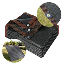 WXQIANG Ombra di copertura Sun Sail for esterna del giardino Patio Yard partito, tendalino parasole a baldacchino con il 90% UV Block, rettangolo nero con occhielli Protezione solare, isolamento termi