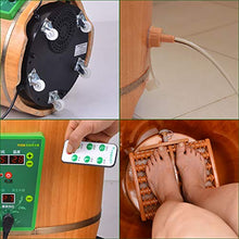 Vasca per pediluvio Vasca per piedi in legno Massaggio per fumigazione Massaggio durevole Vasca per piedi Natura Idromassaggio Massaggio plantare Spa Sauna Bagno (dimensioni : 700mm)