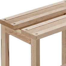 Framar Everest Sgabello Legno, Scaletta 3 Gradini, Richiudibile, Ribaltabile, Portata 100 kg, Legno di Faggio, 44 x 37 x 59 cm