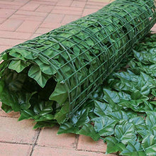 QFLY paravento da esternoSiepe Artificiale Foglie Schermo per la Privacy Scorri Cortile Piante Decorative Pannelli a Parete Schermo antifurto da Giardino
