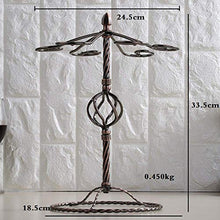 LHQ-HQ Calice cremagliera Bicchiere di Vino Filo Europea cremagliera a Testa in Giù Appeso Titolare Creativo battuto Tazza di Ferro Ornamenti cremagliera Calice Bar KTV