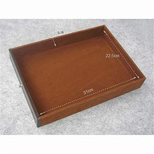 MAATCHH Armadi File File Storage Box File Pelle Desktop Cabinet Tre Strati Casella Informazioni Business Office Forniture Desktop Organizer Box Attrezzature da Ufficio Desktop