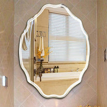 Bathroom mirror Specchio da Bagno a Forma di Cornice Senza Specchio Specchio da Bagno in Argento a Parete con Specchio Argento HD Specchio da Bagno per Specchio da Trucco