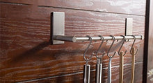 GUOYI 304 in Acciaio Inox Spazzolato, portasciugamani Autoadesivo 3 m Version da Bagno mensola Rack Appeso tovagliolo Sticky Gancio per Bagno e Cucina 40cm