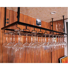 HJ-Golf Rack per armadietti per stoccaggio per Goblet Porta Bicchiere Calice Sospensione Bicchiere da Vino Portapiatti da Appendere for Vino Staffa di Ferro per Bottiglie di Vino per Vino