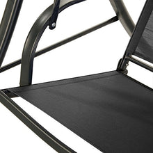 VERDELOOK Dondolo a 2 posti con Struttura in Metallo Verniciato e Copertura in Poliestere, 150x120x160 cm