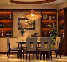 N/Z Home Equipment Pastoral Rattan Bird Nest Garden Rattan Lamp Restaurant Farmhouse Creative Retro Bird Nest Lighting Favorited by Young People Modernist Style