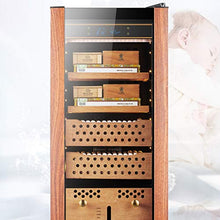 Xing Hua home Umidificatori Humidor Compressore Cigar Cabinet Famiglia Legno di Cedro Vino Idratante Governo umidità Costante Compressore Frigorifero in Grado di Memorizzare 400-500 Sigari