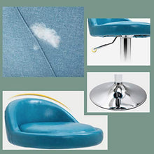ZHJING Seggiola da Bar Sgabelli da Bar Sgabelli da Bar Sgabelli da Bar Ad Altezza Regolabile for Cucine Sgabello Girevole da Bar Sgabello Alto da Bar (Color : Yellow)
