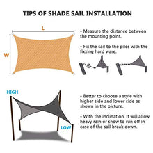 sun shade sail Square UV Block per Giardino Esterno Giardino 9d1i0v (Color : Green, Size : 4X4X5.7M)