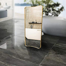 Specchio europeo di alta qualità in puro rame specchio per il trucco specchio a parete per WC specchio per il lavaggio specchio per il bagno specchio per il trucco specchio per il trucco dorato
