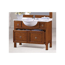 Estea Mobili - MOBILE BAGNO ARREDO LEGNO MASSELLO ARTE POVERA CLASSICO - 121090052859 - Come foto