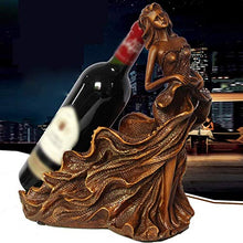 LHQ-HQ Bottiglia di Vino Wine Rack Rack Creativa Wine Rack Salone della Decorazione della Bottiglia di Vino della cremagliera di visualizzazione Resina Caratteri Vino Rack Ornament