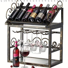 DJSMjbj Stile Europeo Ferro Battuto Wine Rack Governo del Vino Wine Bar Ristorante Bar Wine Rack Wine Rack Wine Rack Ripiani Decke