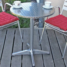 Mendler Tavolo Bistro Bar Giardino M28 Alluminio 60x60x70/110cm Piede Pesante