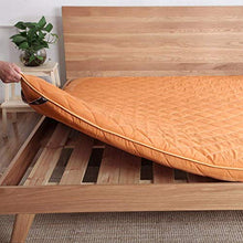 YLCJ Futon Tatami Pieghevole Traspirante, Materasso Tatami Spesso, Doppio materassino Giapponese, Morbido Materasso Futon Spessore 7 cm C 120x200 cm (47x79 Pollici)